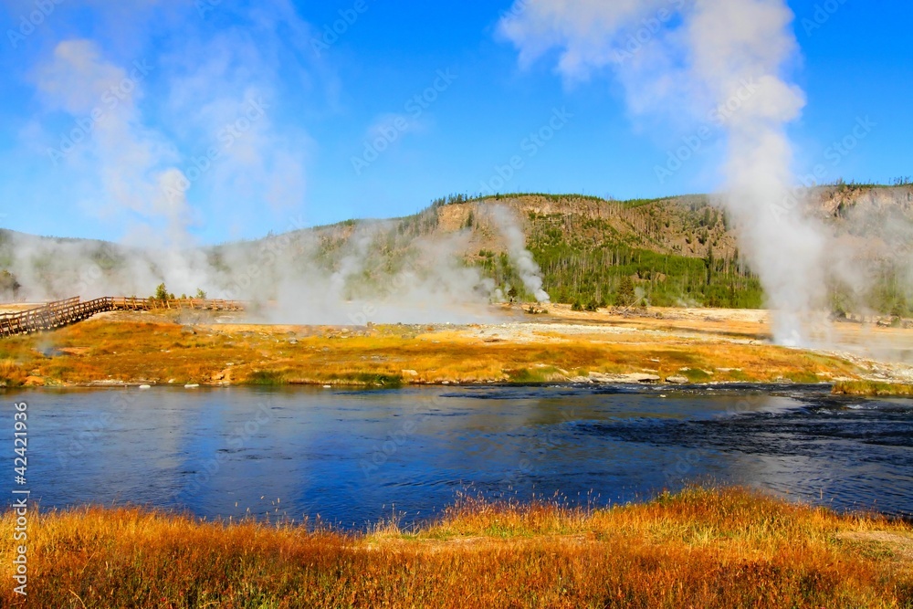 Biscuit Basin In Yellowstone