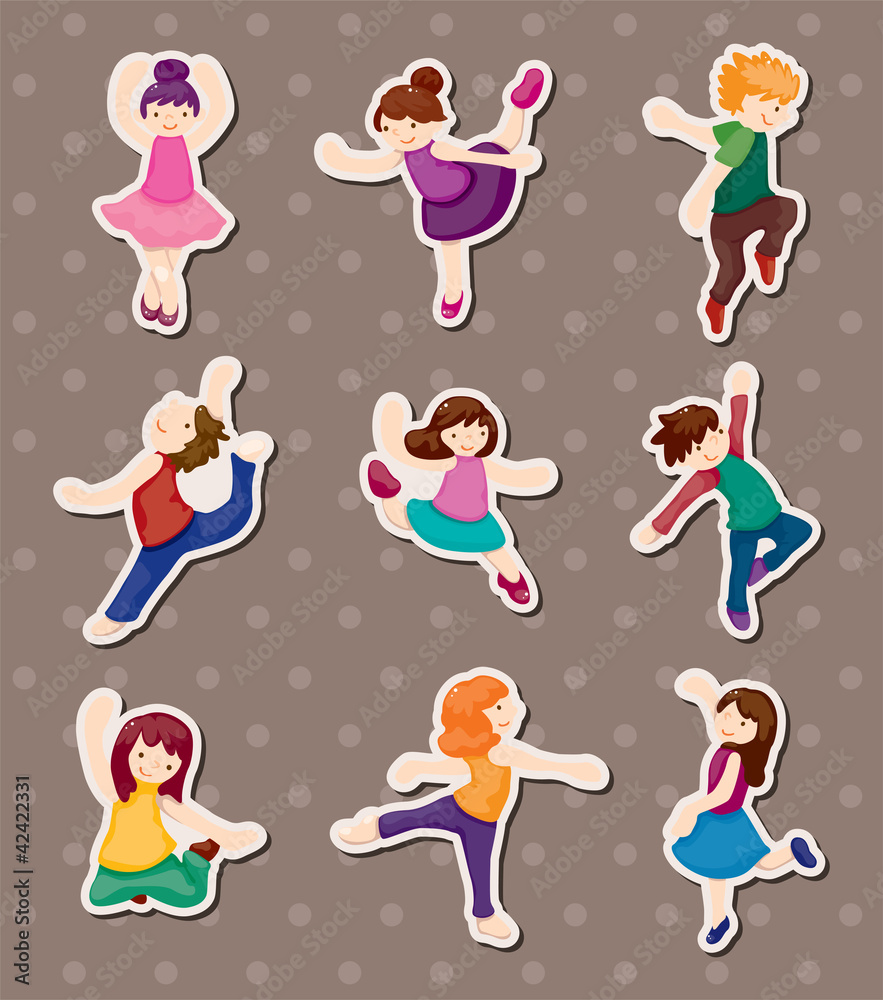 dancer stickers dancer stickers