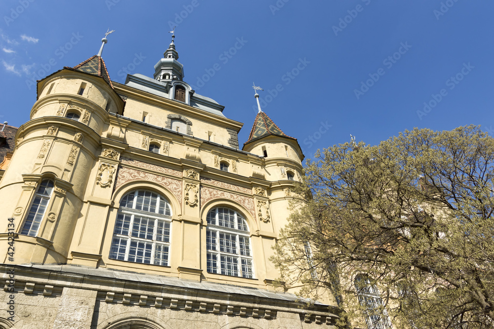 Fototapeta premium Hungarian Agricultural Museum (Magyar Mezogazdasagi Muzeum)