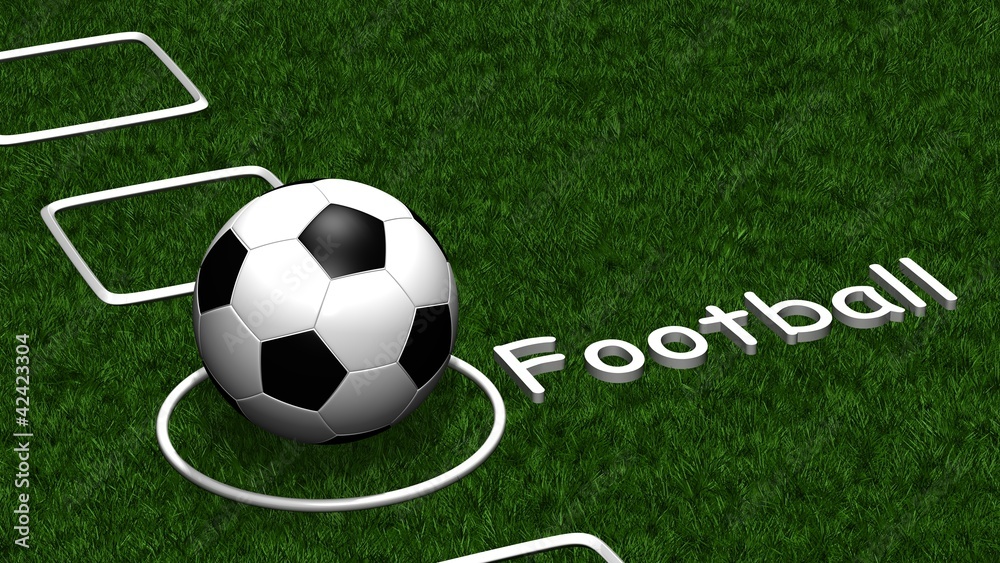 Obraz premium Football checklist