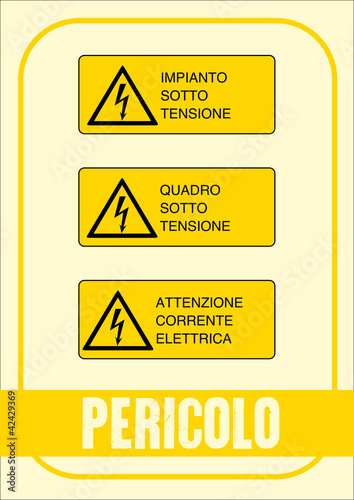 Segnale Pericolo Kit 37
