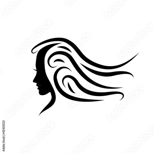 Logo beauty hair # Vector