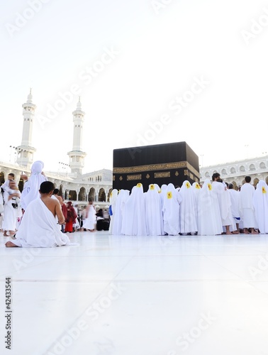 Makkah Kaaba Hajj Muslims photo