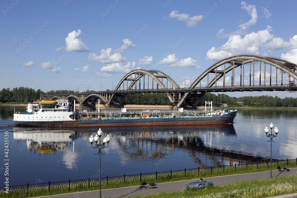 Fototapeta premium Россия. Ярославская область. Город Рыбинск.