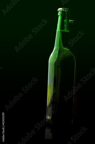 bottle with beer
