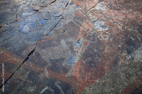 Mysterious petroglyphs of Onega. Besov Nos photo