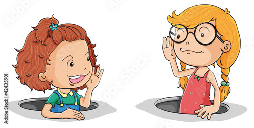 girls talking