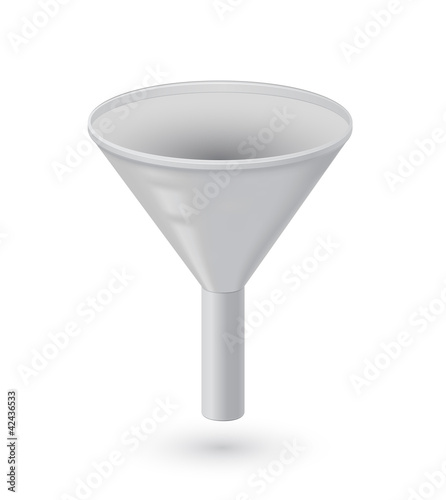 illustration of funnel