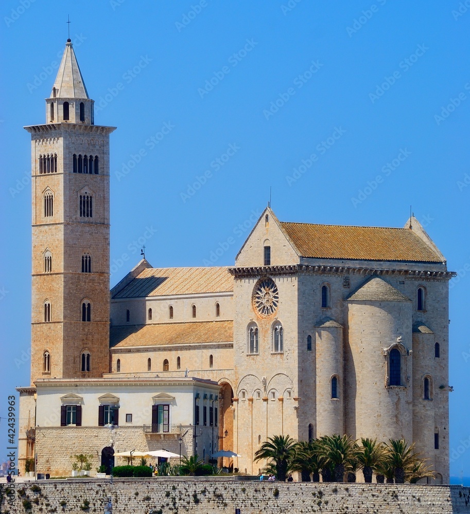 Trani, Apulia, Italy. Duomo or Cathedral of San Nicola Pellegrino
