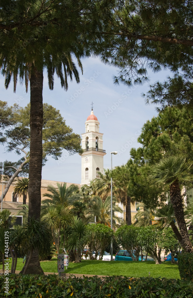 Fototapeta premium Diano Marina in Italien