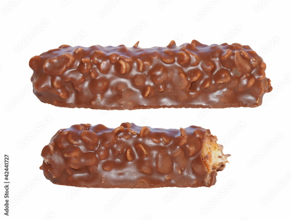 chocolate bar and bitten off chocolate isolated on white chocolate bar and bitten off chocolate isolated on white