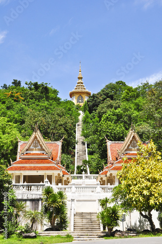 Beautiful of Buddhist temple , "Wat Yansangwararam , Pattaya , T