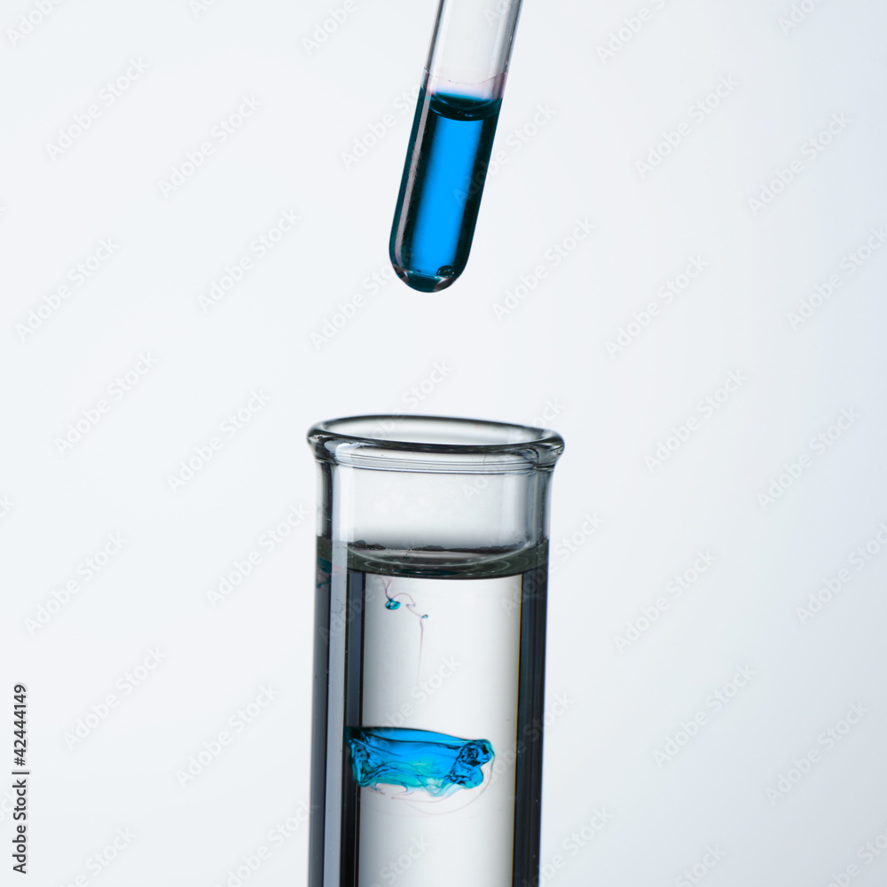 Reagent drop Reagent drop
