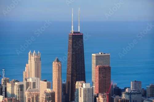 Chicago aerial view