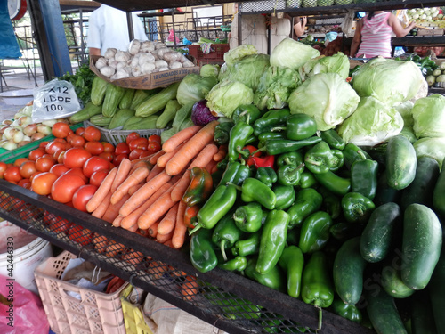 mercado de verduras