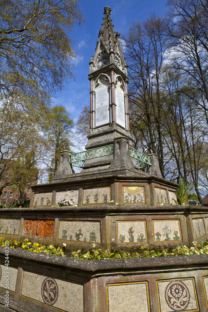Burdett-Coutts Sundial at St Pancras Old Church