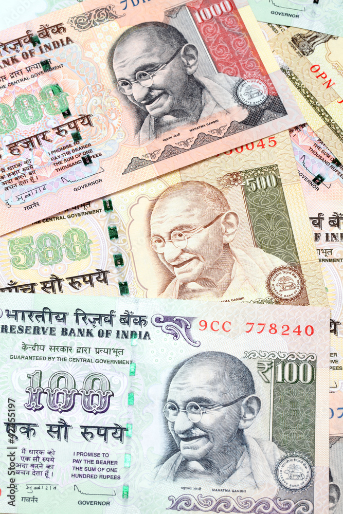 Indian Rupee bank notes