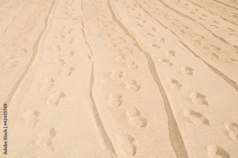 Sandspuren Sandspuren