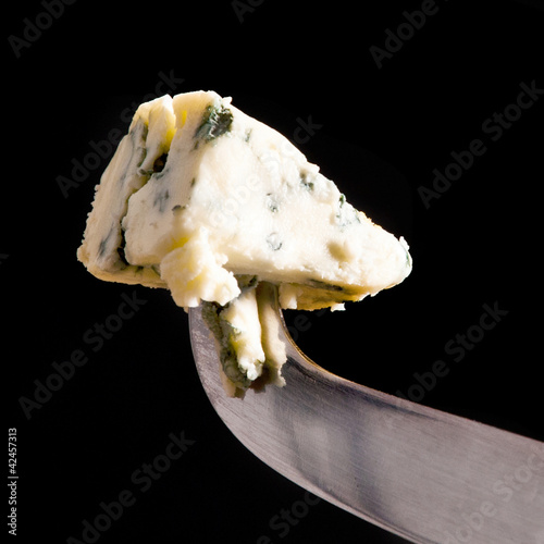 Cheese on a knife
