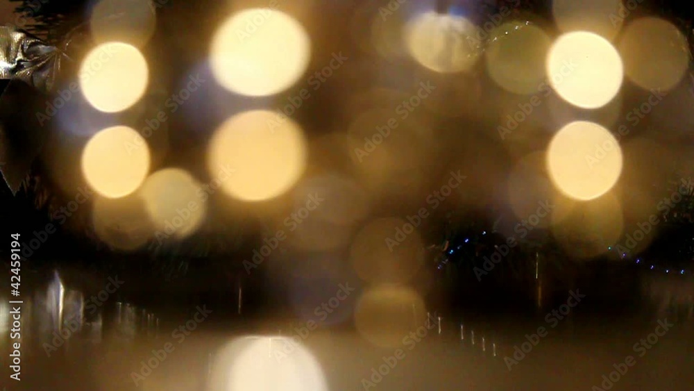 Sparkling yellow lights Sparkling yellow lights
