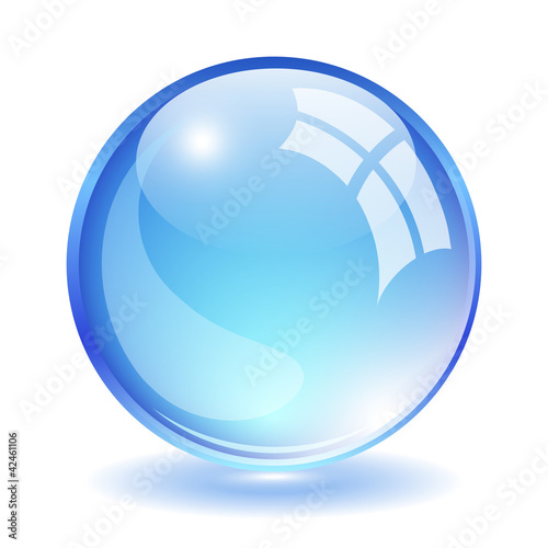 Vector glass ball