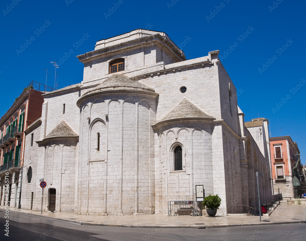 Basilica of Santo Sepolcro. Barletta. Puglia. Italy.