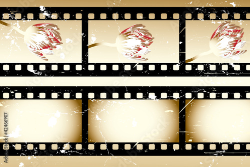 Retro movie strips
