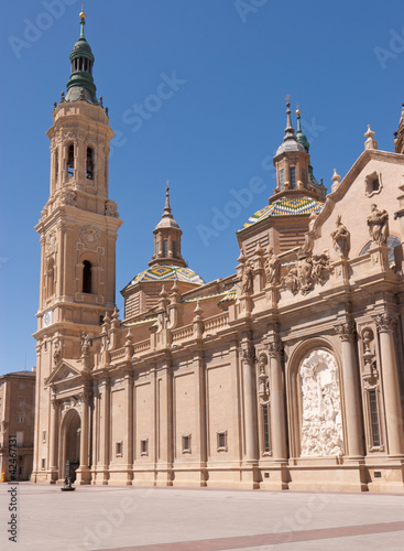 "Basilica de Nuestra Senora del Pilar" in Zaragoza