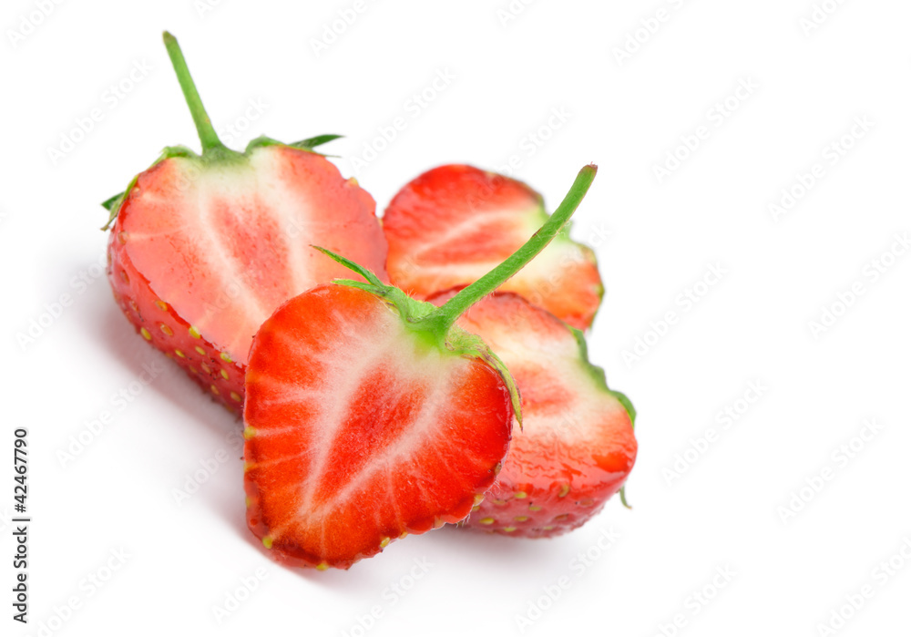 Section strawberries