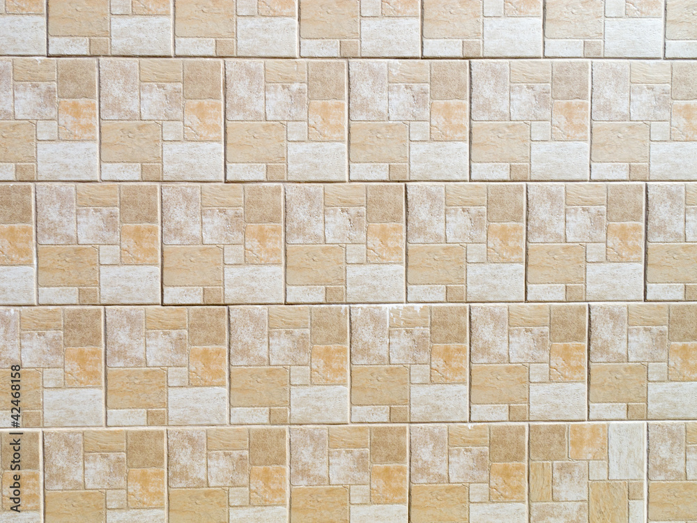 Obraz premium seamless ceramic tiles marble texture