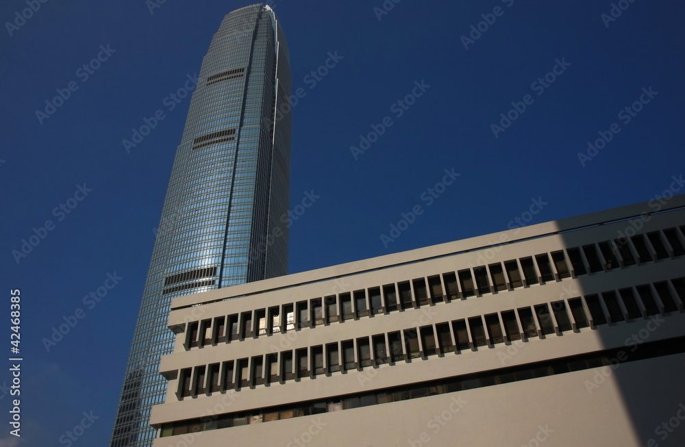 Obraz premium The Two International Finance Centre Tower, Hon Kong.