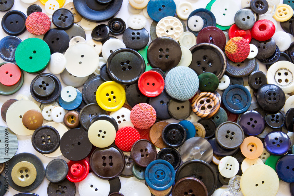 sewing buttons