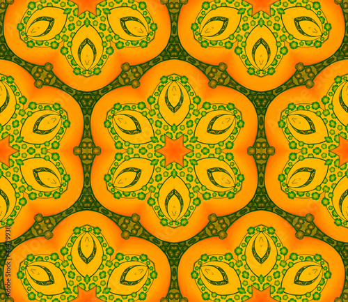 Pattern orange