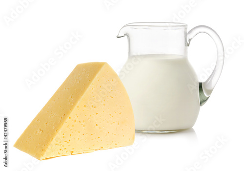 Cheese and milk