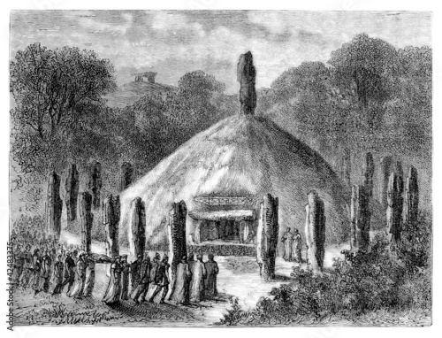 Photography Ancient Gallic/Celtic Funerals