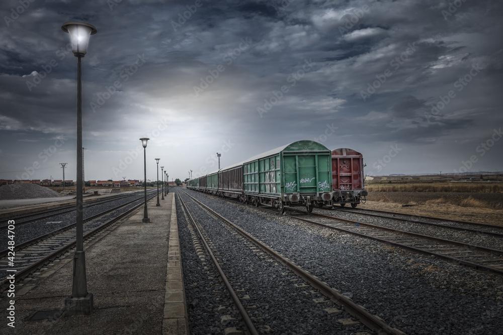 Fototapeta premium Tren