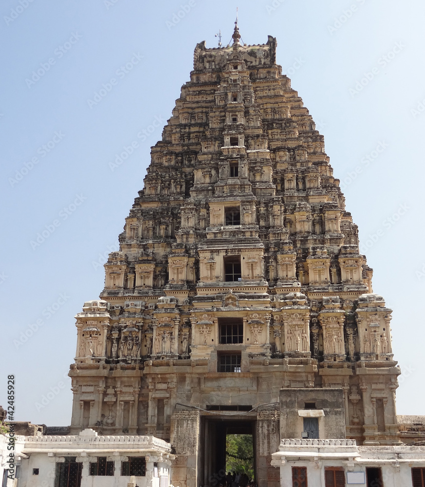 Naklejka premium Virupaksha Temple at Vijayanagara