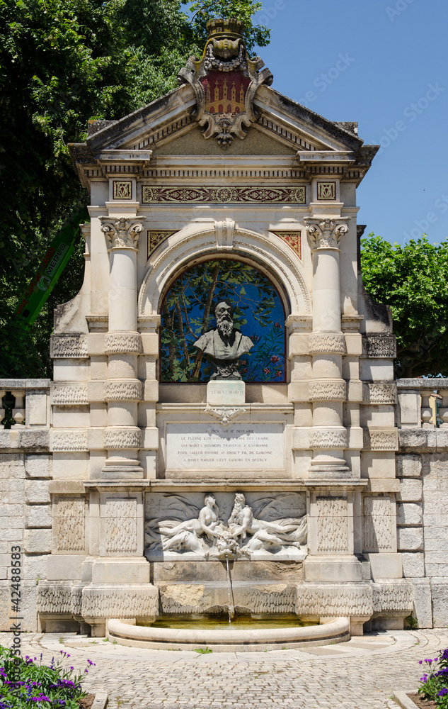 Fontaine Clément Marot à Cahors