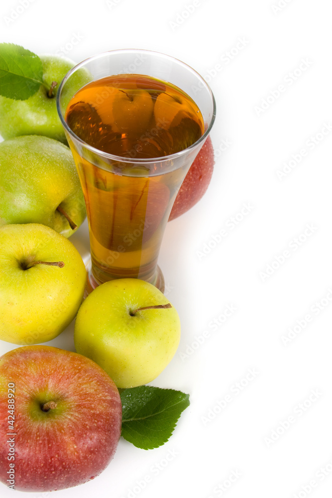 Apple juice and apples Apple juice and apples