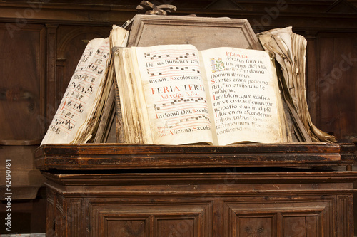 books of gregorian song photo