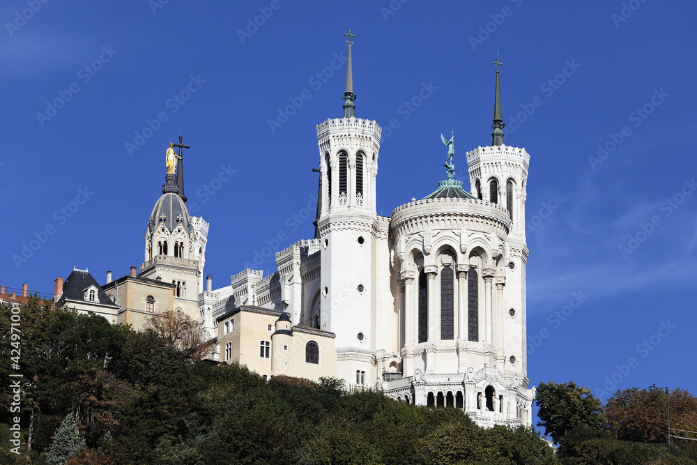 famous Lyon basilica famous Lyon basilica