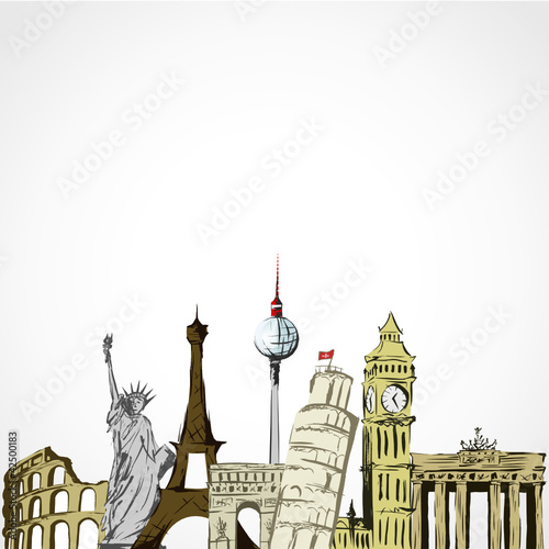 Monuments background