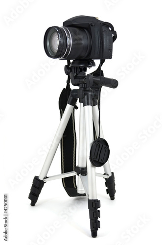 Black digital camera