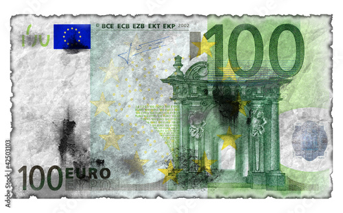 Der Glanz ist verblasst: 100 Euro Altpapier
