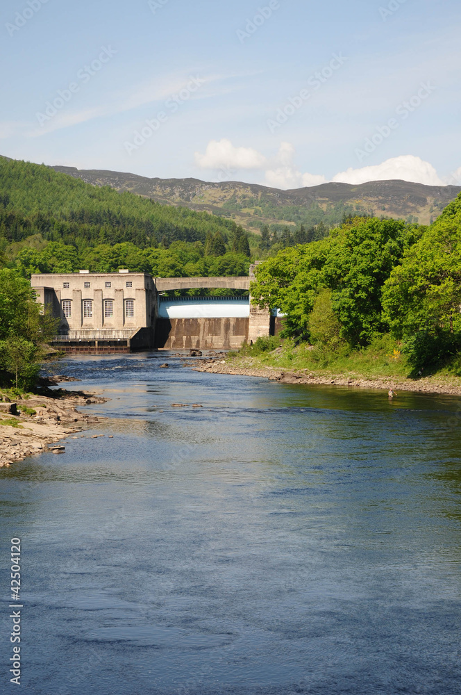 Dam, Pitlochry Dam, Pitlochry