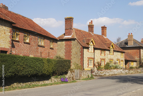 Cottages at Easebourne near Midhurst. Sussex photo