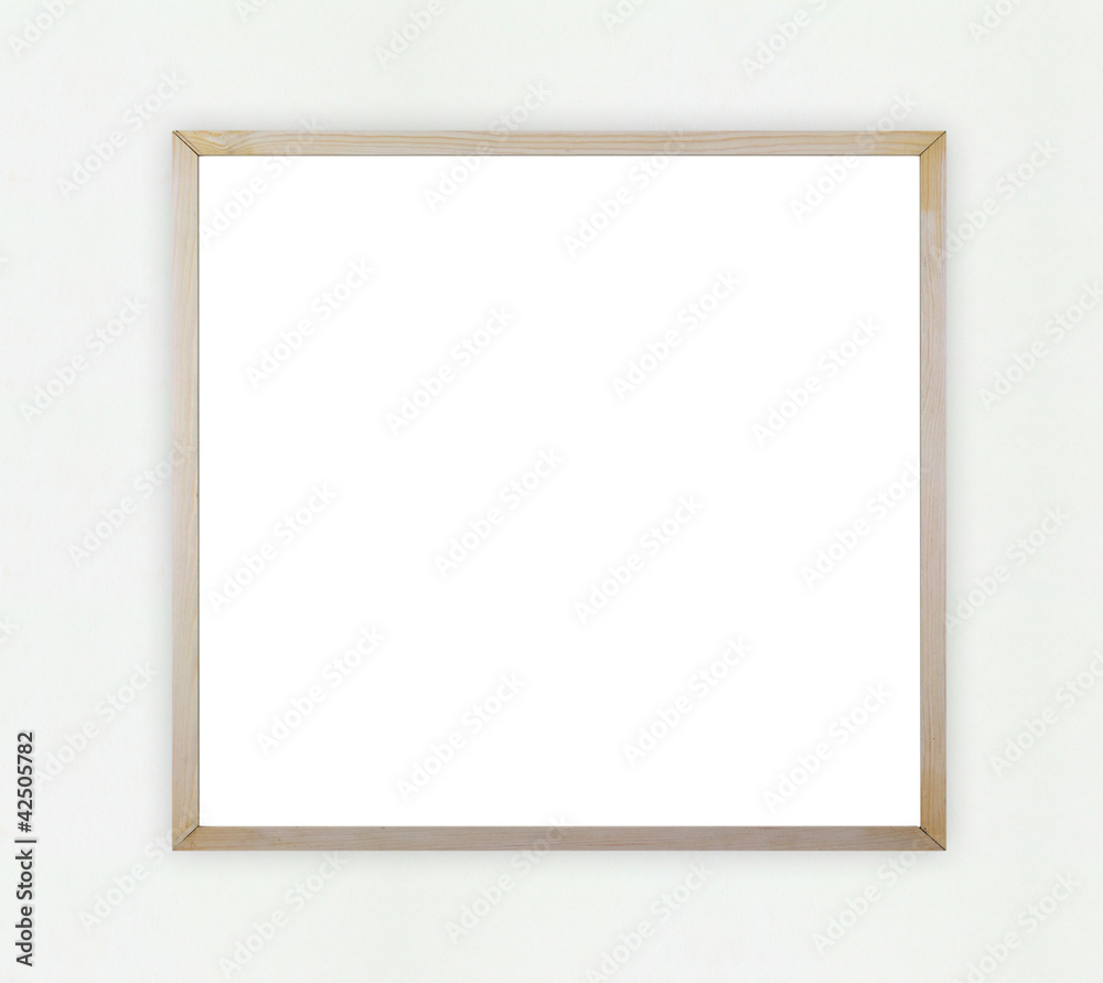 Grunge wooden frame