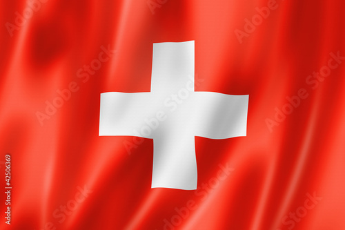 Swiss flag photo