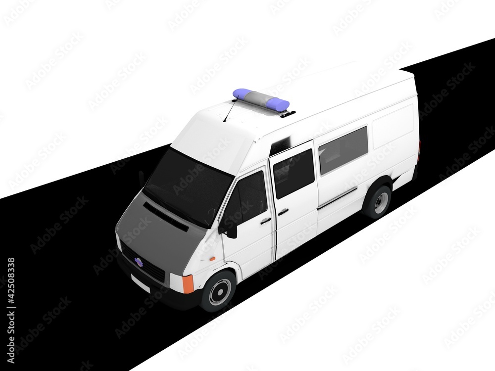 Naklejka premium ambulanza