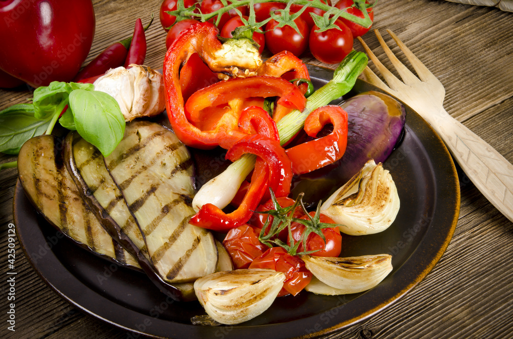 Gegrilltes Gemüse